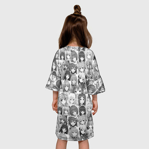 Детское платье Аниме девушки / 3D-принт – фото 4