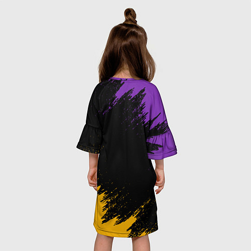 Детское платье LA LAKERS KOBE BRYANT / 3D-принт – фото 4