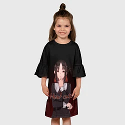 Платье клеш для девочки Kaguya - How cute, цвет: 3D-принт — фото 2