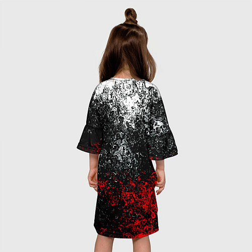 Детское платье Brawl Stars:LEON / 3D-принт – фото 4