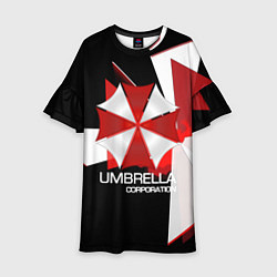 Платье клеш для девочки UMBRELLA CORP, цвет: 3D-принт