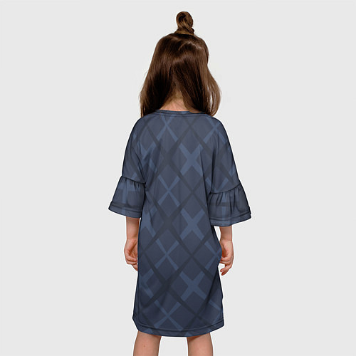 Детское платье Геометрический узор / 3D-принт – фото 4