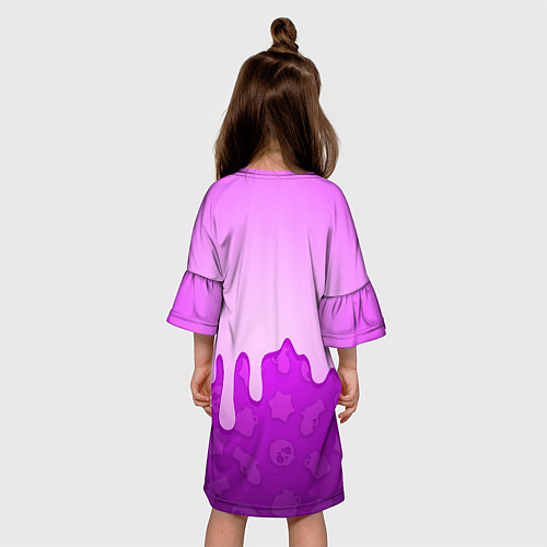 Детское платье BRAWL STARS EMZ / 3D-принт – фото 4