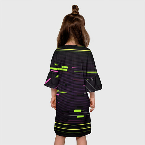 Детское платье Hacked / 3D-принт – фото 4