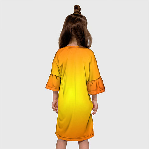 Детское платье Sonic - Соник / 3D-принт – фото 4