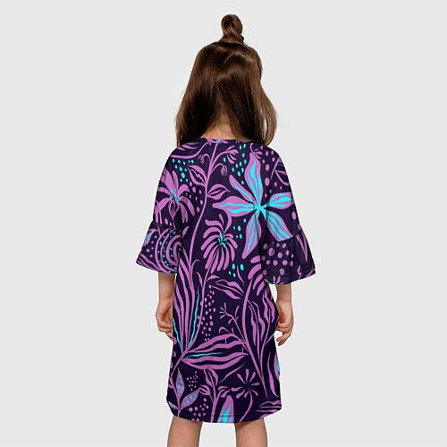Детское платье Цветы / 3D-принт – фото 4