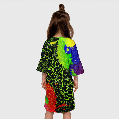 Детское платье Marshmello Oko / 3D-принт – фото 4
