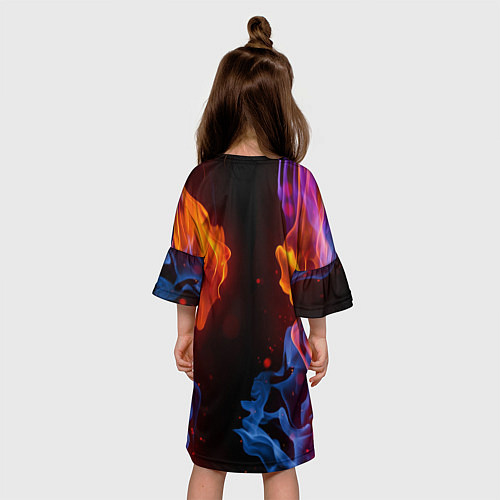 Детское платье SONIC / 3D-принт – фото 4
