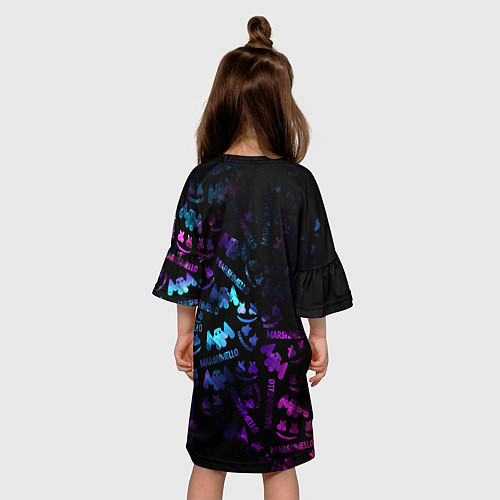 Детское платье MARSMELLO / 3D-принт – фото 4