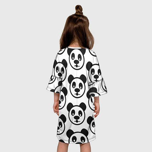 Детское платье Panda / 3D-принт – фото 4