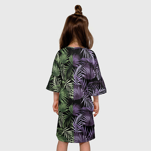 Детское платье Пальмы / 3D-принт – фото 4
