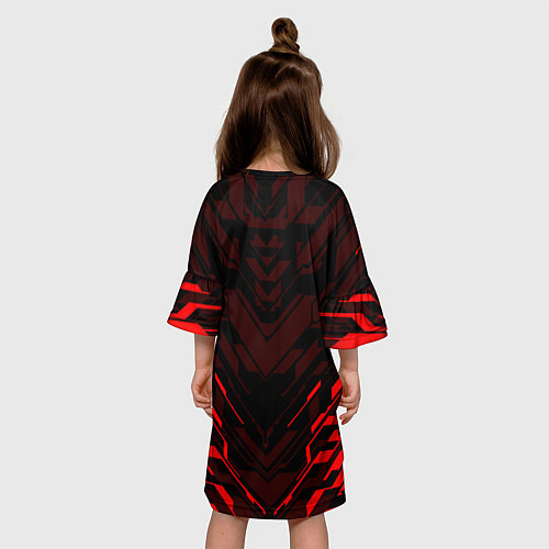 Детское платье MASS EFFECT N7 / 3D-принт – фото 4