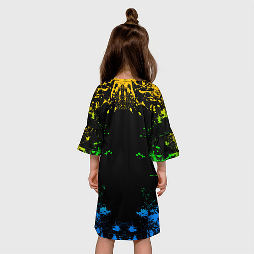 Детское платье Leon Brawl Stars / 3D-принт – фото 4