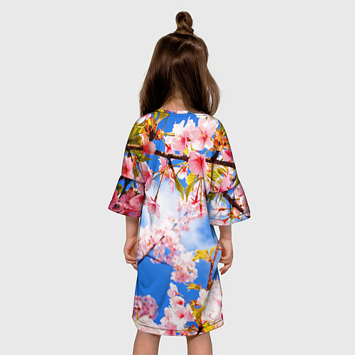 Детское платье Сакура / 3D-принт – фото 4