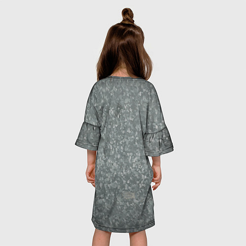 Детское платье Цинк / 3D-принт – фото 4