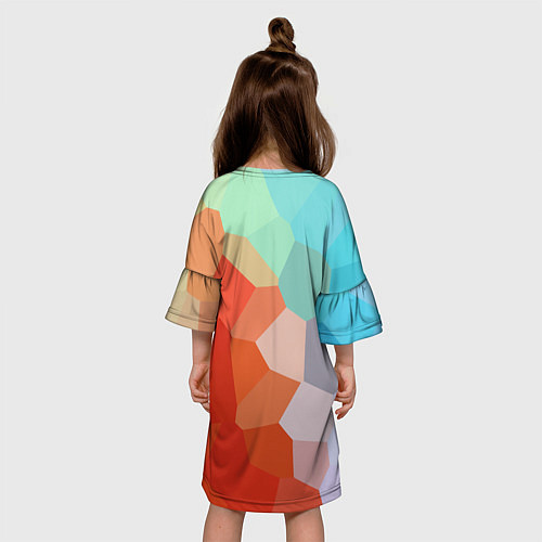 Детское платье Пикси кристаллы / 3D-принт – фото 4