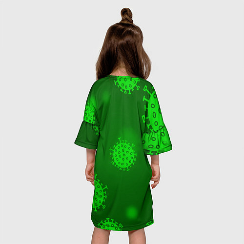 Детское платье CORONA-19 / 3D-принт – фото 4