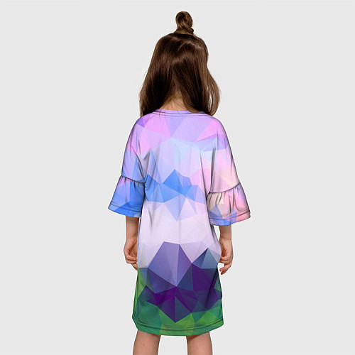 Детское платье ЦВЕТА / 3D-принт – фото 4