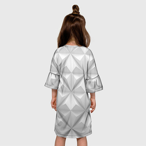 Детское платье Ромбы / 3D-принт – фото 4
