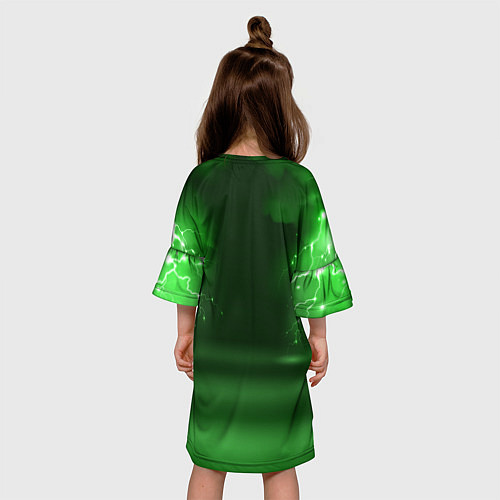 Детское платье Brawl Stars SPIKE / 3D-принт – фото 4