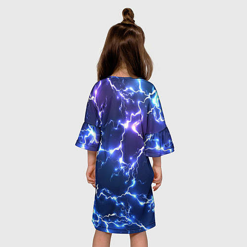 Детское платье Молнии Flash / 3D-принт – фото 4