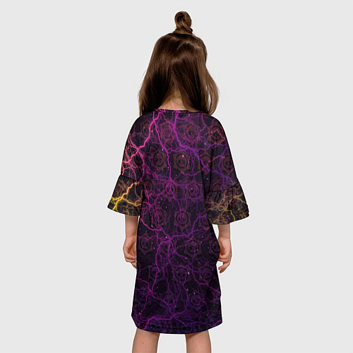 Детское платье Brawl Stars Leon Quattro / 3D-принт – фото 4