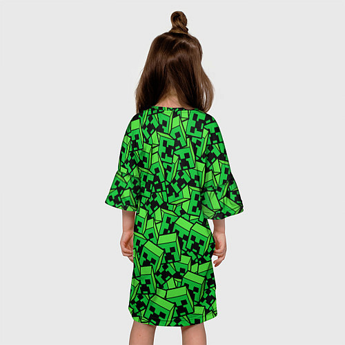 Детское платье MINERCRAFT / 3D-принт – фото 4