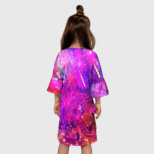 Детское платье ABSTRACT / 3D-принт – фото 4