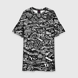 Платье клеш для девочки Top Hip Hop, цвет: 3D-принт