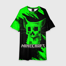 Детское платье MINECRAFT CREEPER CAT