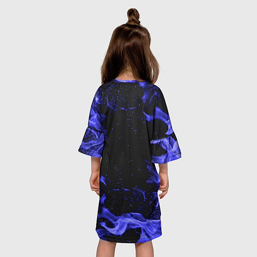 Детское платье VALORANT OMEN / 3D-принт – фото 4