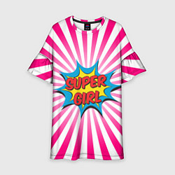 Детское платье Super Girl