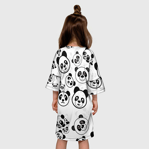 Детское платье Панды / 3D-принт – фото 4