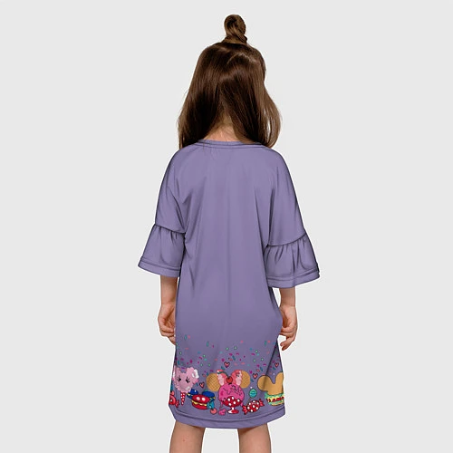 Детское платье Минни Маус Мороженое / 3D-принт – фото 4