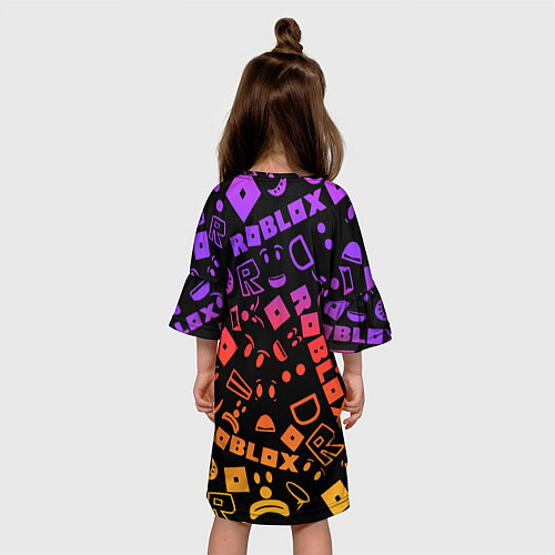 Детское платье Roblox / 3D-принт – фото 4