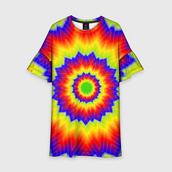 Детское платье Tie-Dye