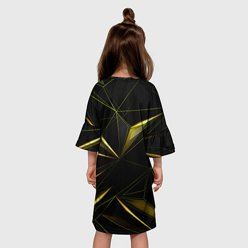 Детское платье Текстура / 3D-принт – фото 4