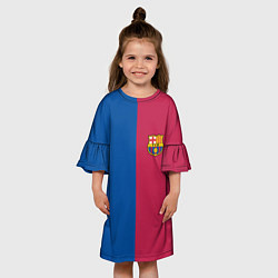 Платье клеш для девочки BARSELONA, цвет: 3D-принт — фото 2