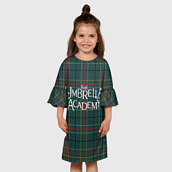 Платье клеш для девочки Академия Амбрелла 2, цвет: 3D-принт — фото 2