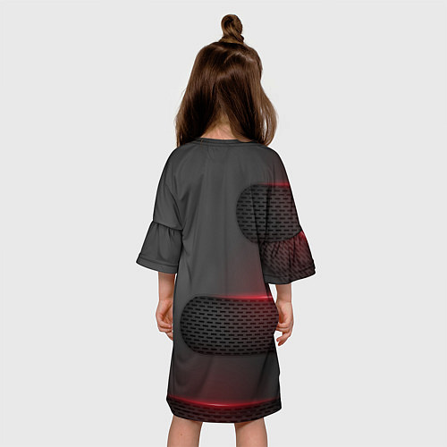 Детское платье PORSCHE / 3D-принт – фото 4