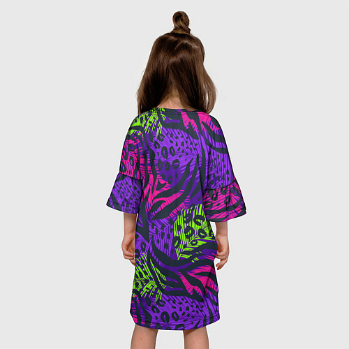 Детское платье Африканский дух / 3D-принт – фото 4