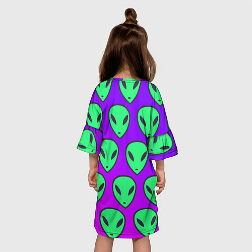 Детское платье ALIENS / 3D-принт – фото 4