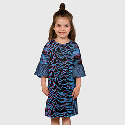 Платье клеш для девочки JOY DIVISION, цвет: 3D-принт — фото 2