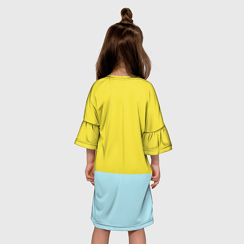Детское платье Кот в засаде / 3D-принт – фото 4