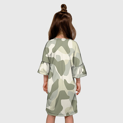 Детское платье Camouflage 1 / 3D-принт – фото 4