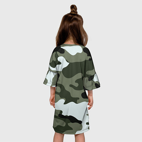 Детское платье Camouflage 2 / 3D-принт – фото 4