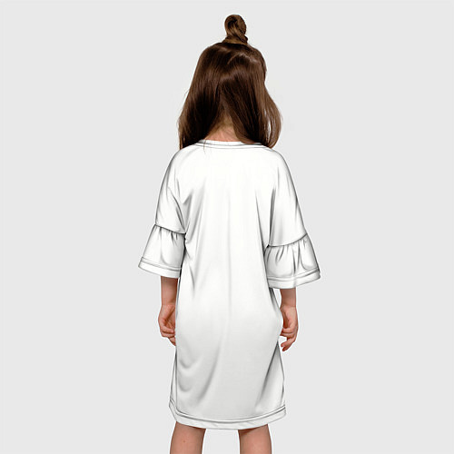 Детское платье Billie Eilish карандаш / 3D-принт – фото 4