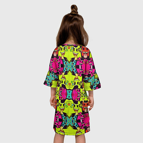 Детское платье БЕЗУМИЕ / 3D-принт – фото 4