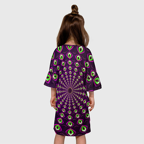 Детское платье Fractal-$$$ / 3D-принт – фото 4