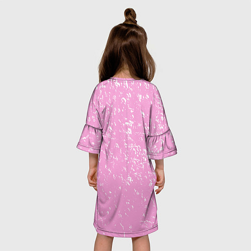 Детское платье Форма голоса / 3D-принт – фото 4